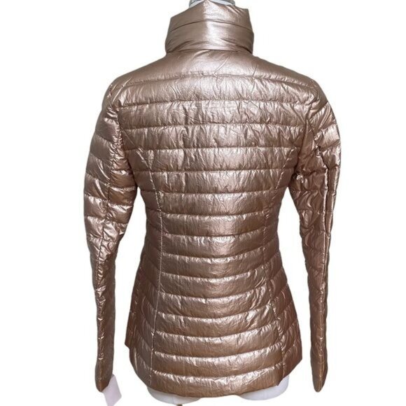Kate Spade Packable Puffer Jacket in Glittering Rose Size XS NWT - Picture 9 of 16